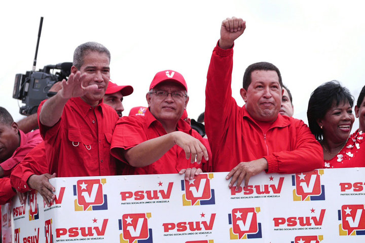 Foto de Chávez en Anzoátegui 