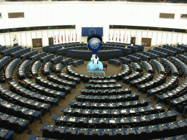Sala plenaria del Parlamento Europeo