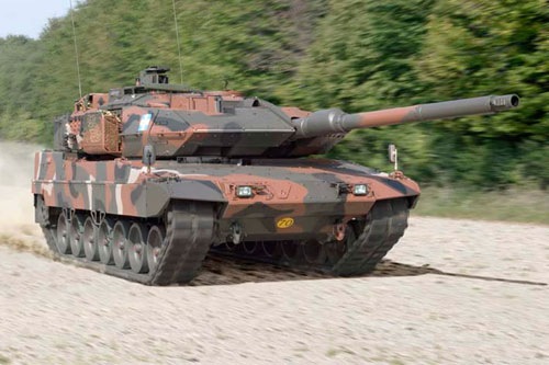 Tanque Leopard. España venderá 250 tanques como este.