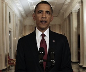 Obama anuncia la muerte de Bin Laden.