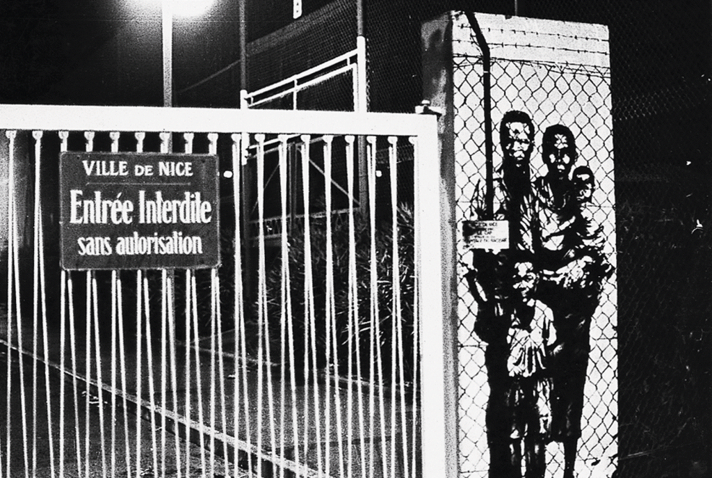 Hermanamiento Niza/El Cabo, 1974. Foto tomadas del sitio internet del artista francés Ernest Pignon-Ernest